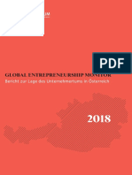 GEM 2018-Bericht Zur Lage Des Unternehmertums in Österreich