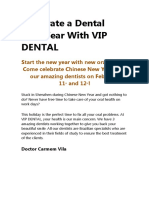 Celebrate A Dental New Year With VIP DENTAL - ARTICLE
