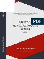 Paket Soal Intensif Bagian 3 TPS SBMPTN