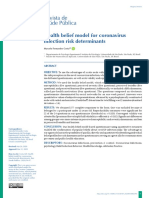 Health Belief Model For Coronavirus