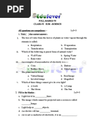 ASSET Practice Questions Class 5 Set-1 | PDF