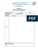 Formato - Referencia Psicologica