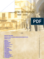 Album ministri de finante 1859 - 2020 mic