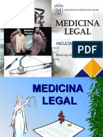 Medicina Legal 1era Diapositiva