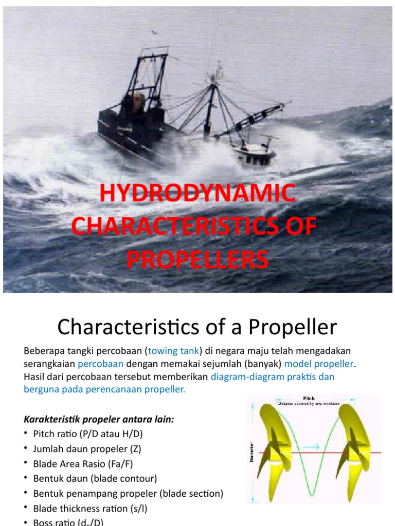 Propeller Characteristics and Performance | PDF | Propeller | Boundary ...