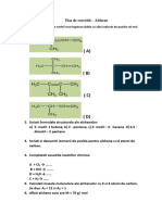 Fisa de Exercitii Alchene