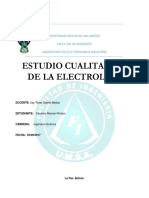 Electroquímica Estudio