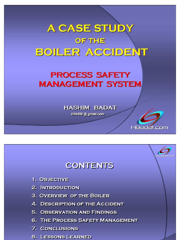 Case study in safety management image