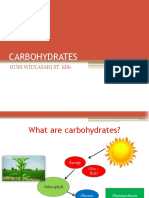 Carbohydrates: Ruri Widyasari St. MSC