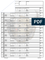 Rostersheet PDF