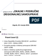 Sustav Lokalne I Regionalne Samouprave