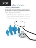 El Sistema de Salud en Venezuela TRABAJO