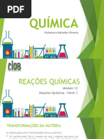 9º ano - Reações Químicas - PARTE 1
