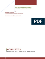 Planeacion Estrategica Proyectos