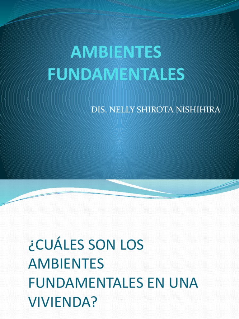Ambientes Fundamentales | PDF | Mueble | Dormitorio