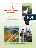 Ministry of Energy Newsletter January March 2019
