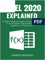 Excel 2020