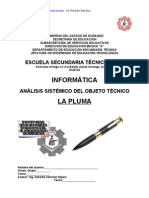 Análisis Sistémico de La Pluma de Tinta