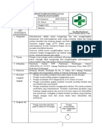 SOP DEKONTAMINASI PERALATAN PERAWATAN PASIEN Revisi2