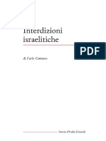 Carlo Cattaneo - Interdizioni Israelitiche