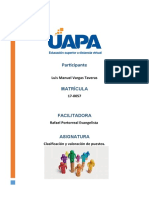 Tarea Unidad 4 Valoración de Puestos Luis Vargas 170057