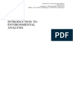 Chemistry - Introduction to Environmental Analysis - Wiley 2002