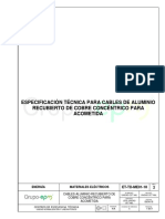 Et-Td-Me01-18 Cables Cca Concentrico Acometida