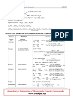 Organic Comp C + 2cuo 2cu + Co : Detection of C and H