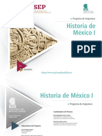 Historia Mexico I