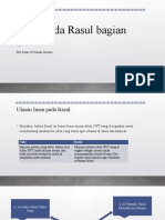 Iman Pada Rasul Bagian 2