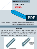 Chapter-5: Torsion