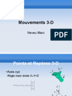 Mouvements 3 D