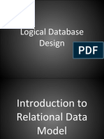 Logicla Database Design