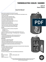 Thermoelectric Cooler / Warmer: Please Read Before Use and Keep This Manual!