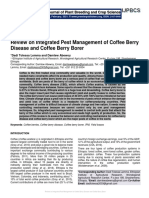 Review on Integrated Pest Management of Coffee Berry Disease and Coffee Berry Borer.