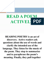 READ POETRY ACTIVELY