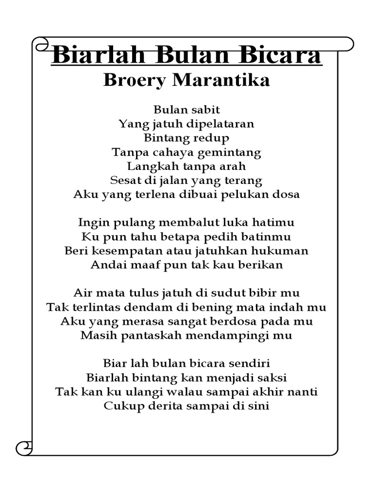 Biarlah Bulan Bicara