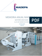 Madepa - Memoria Anual 2019