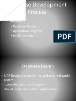 DB Development Process and DFD
