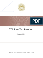 2021 Stress Test Scenarios: February 2021