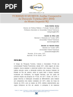 Turismo e Museus Analise Comparativa Da