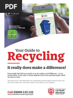 Cork County Recycling Centre Hours | PDF | Recycling | Waste