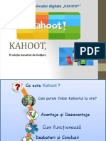 Kahoot Prezentare