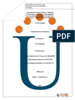 Universidad Nacional Abierta Y A Distancia - Unad Escuela de Ciencias Básicas Tecnología E Ingeniería Ejercicios Calculo Integral