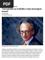 _Um Suicídio No Trabalho é Uma Mensagem Brutal_ _ Entrevista a Christophe de Dejours _ PÚBLICO