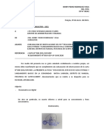 Carta de Subsanacion de Observaciones