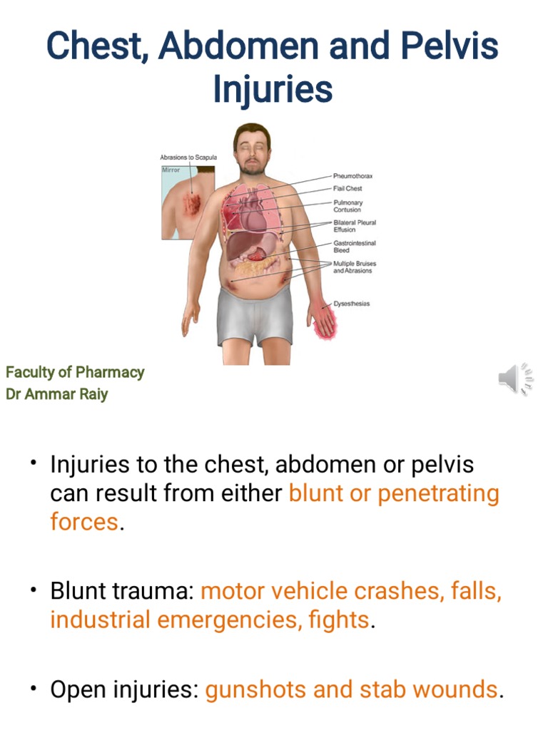 First Aid for Torso Injuries | PDF | Thorax | Abdomen