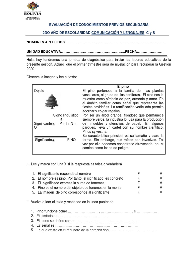 2do Comunicación y Lenguajes | PDF | Los símbolos | Comunicación