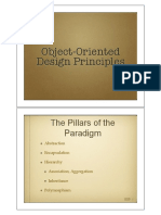 Object-Oriented Design Principles: The Pillars of The Paradigm