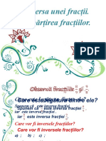 Inversa Fractiei, - Impartirea - Fractiilor - Predare